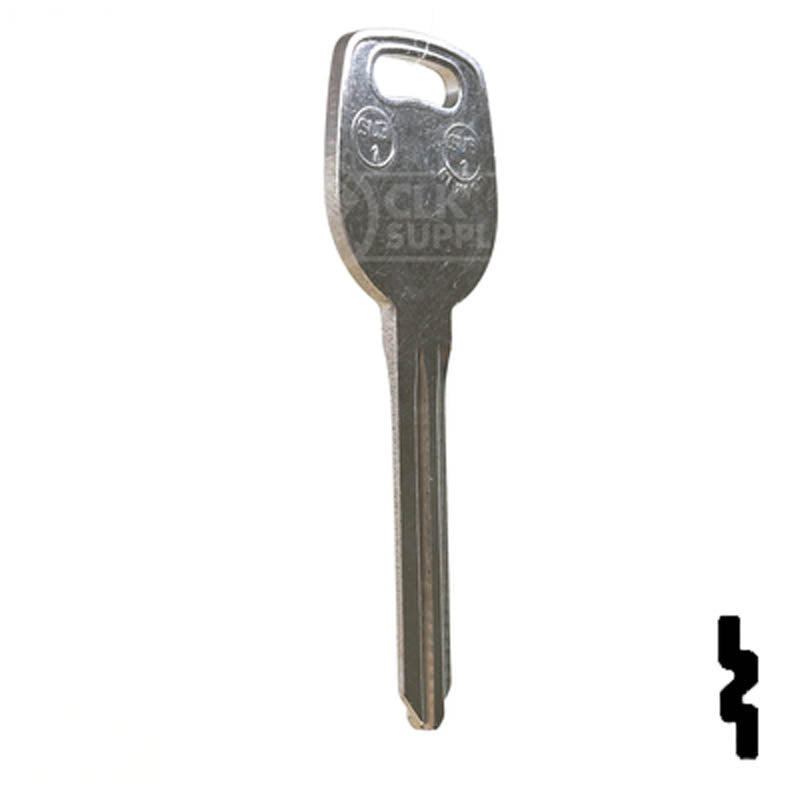 Uncut Key Blank | Subaru | X251 ( SUB1) Automotive Key JMA USA
