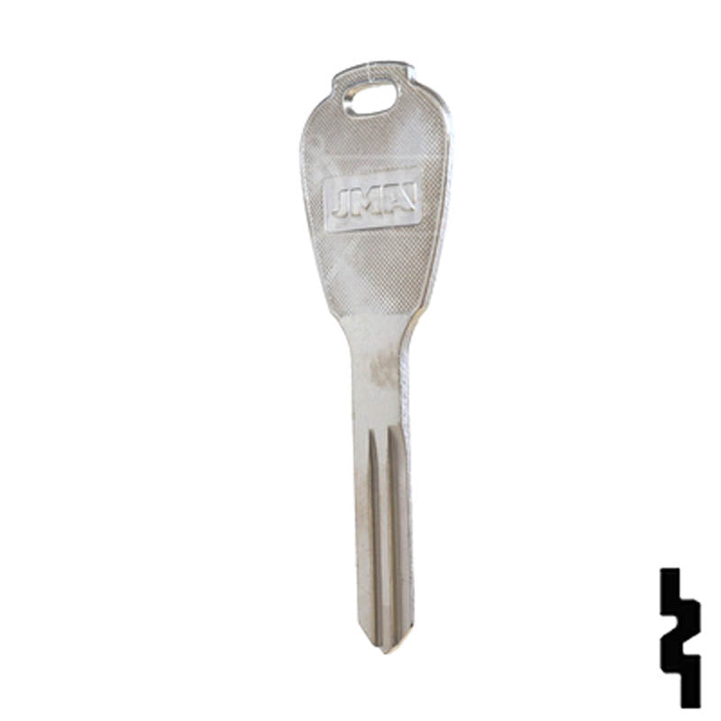 Uncut Key Blank | Subaru | X271 ( SUB2) Automotive Key JMA USA
