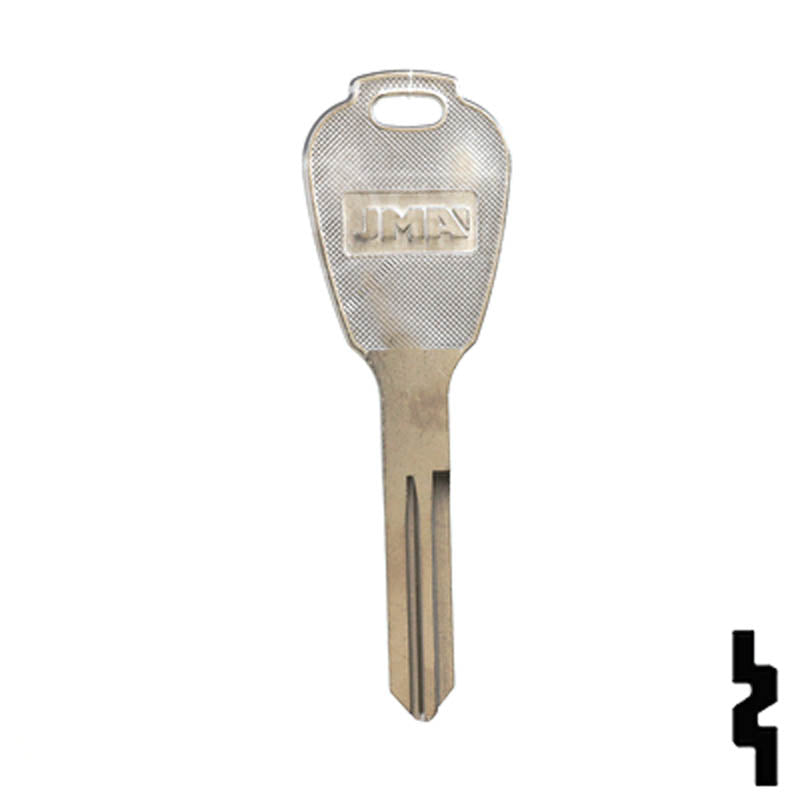 Uncut Key Blank | Subaru | X271 ( SUB2) Automotive Key JMA USA