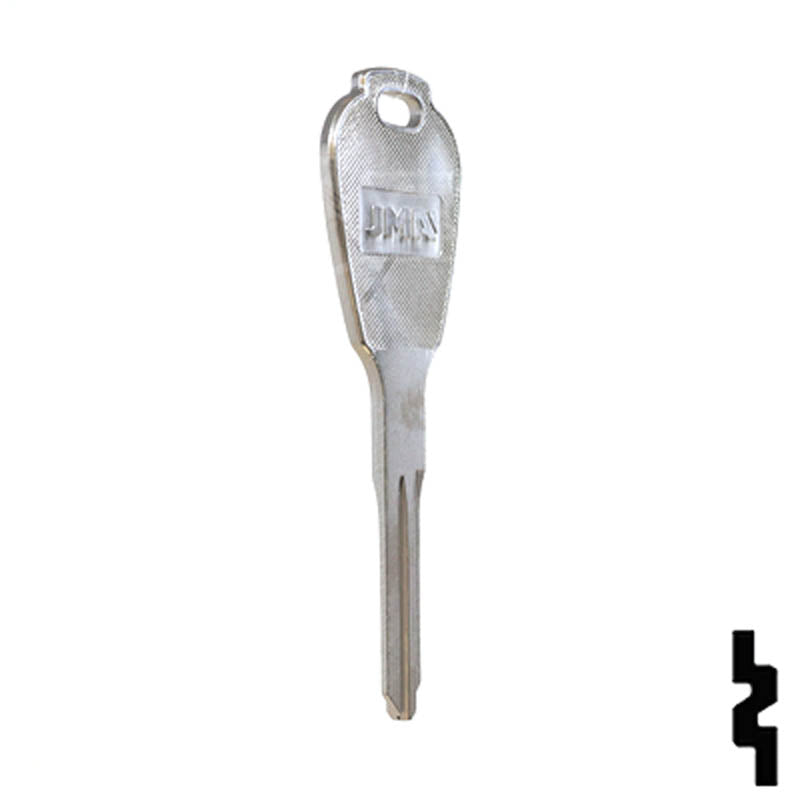 Uncut Key Blank | Subaru | X271 ( SUB2) Automotive Key JMA USA