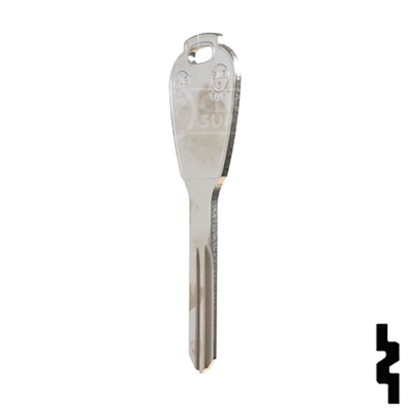 Uncut Key Blank | Subaru | X271 ( SUB2) Automotive Key JMA USA