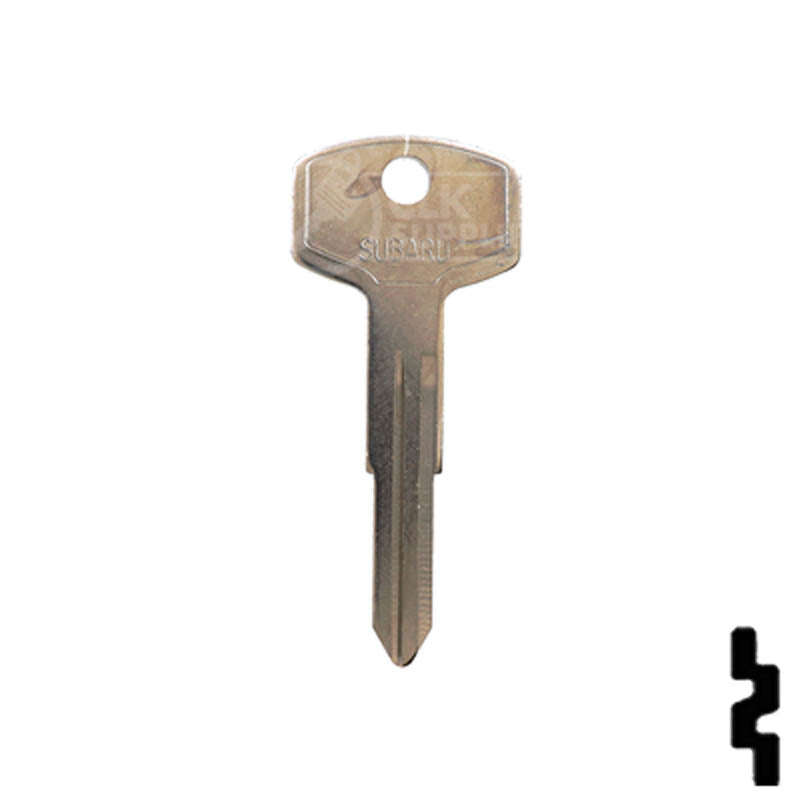 Uncut Key Blank | Subaru | X6 ( SR1 , DA22 , 62DT ) Automotive Key Ilco