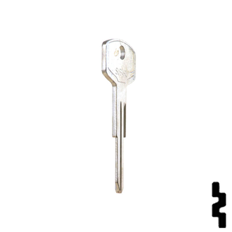 Uncut Key Blank | Subaru | X6 ( SR1 , DA22 , 62DT ) Automotive Key Ilco
