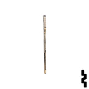 Uncut Key Blank | Subaru | X6 ( SR1 , DA22 , 62DT ) Automotive Key Ilco