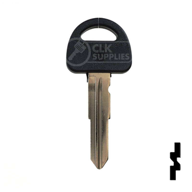 Uncut Key Blank | Suzuki | SUZ17-P (SUZU-8P) Automotive Key JMA USA