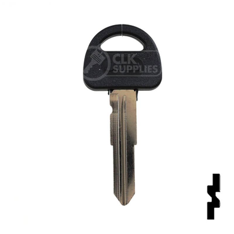 Uncut Key Blank | Suzuki | SUZ17-P (SUZU-8P) Automotive Key JMA USA