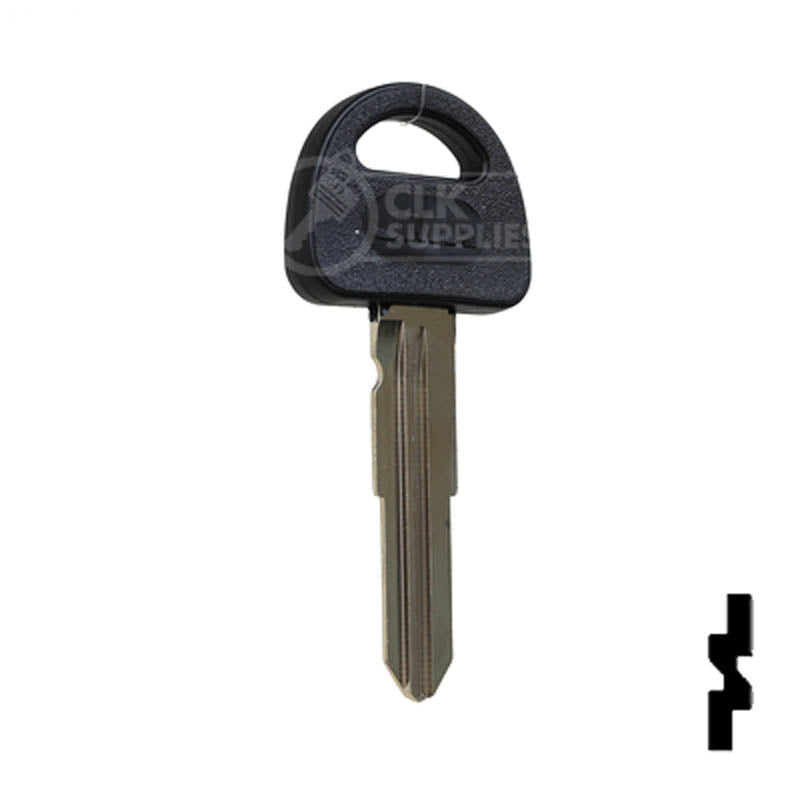 Uncut Key Blank | Suzuki | SUZ17-P (SUZU-8P) Automotive Key JMA USA