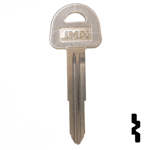 Uncut Key Blank | Suzuki | X185 ( SUZ15 ) Automotive Key JMA USA