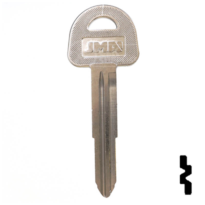 Uncut Key Blank | Suzuki | X185 ( SUZ15 ) Automotive Key JMA USA
