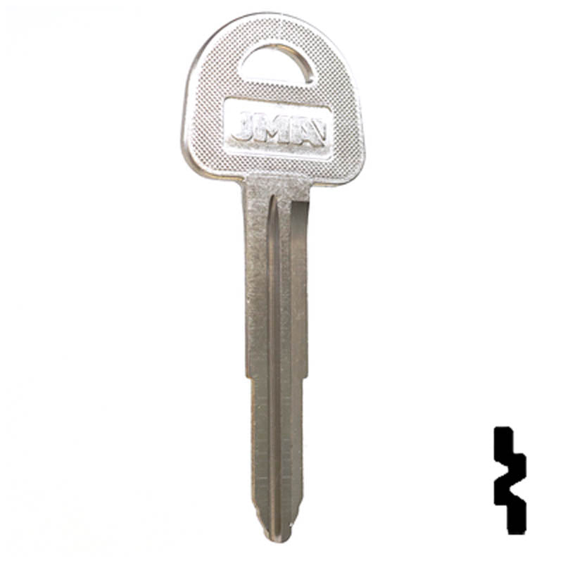 Uncut Key Blank | Suzuki | X185 ( SUZ15 ) Automotive Key JMA USA