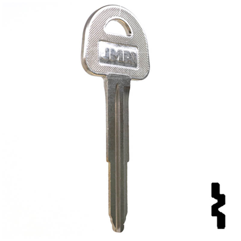 Uncut Key Blank | Suzuki | X185 ( SUZ15 ) Automotive Key JMA USA