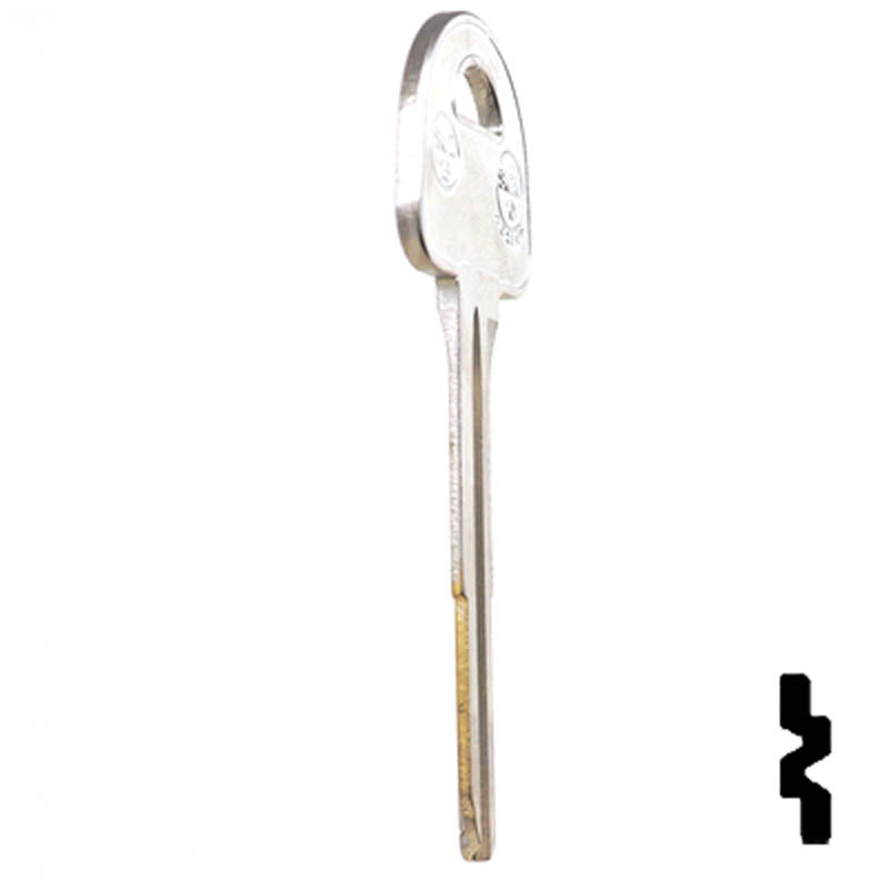 Uncut Key Blank | Suzuki | X185 ( SUZ15 ) Automotive Key JMA USA