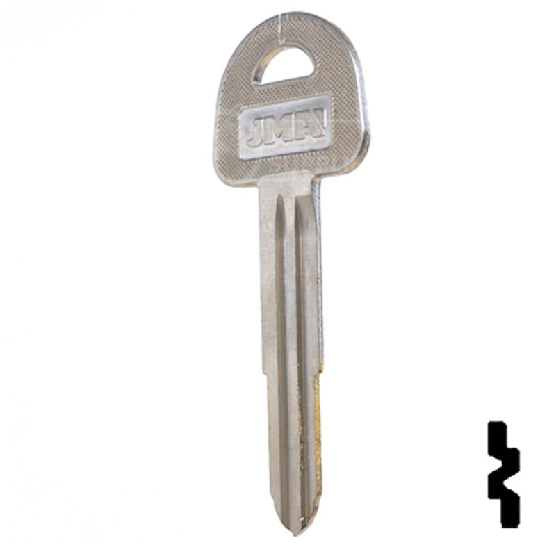 Uncut Key Blank | Suzuki | X185 ( SUZ15 ) Automotive Key JMA USA