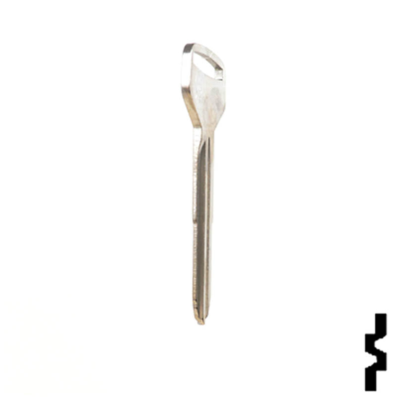 Uncut Key Blank | Toyota | Daihatsu | X174, TR40 Automotive Key JMA USA