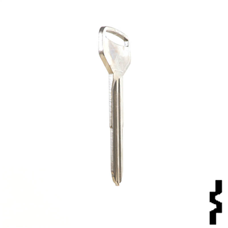Uncut Key Blank | Toyota | Daihatsu | X174, TR40 Automotive Key JMA USA