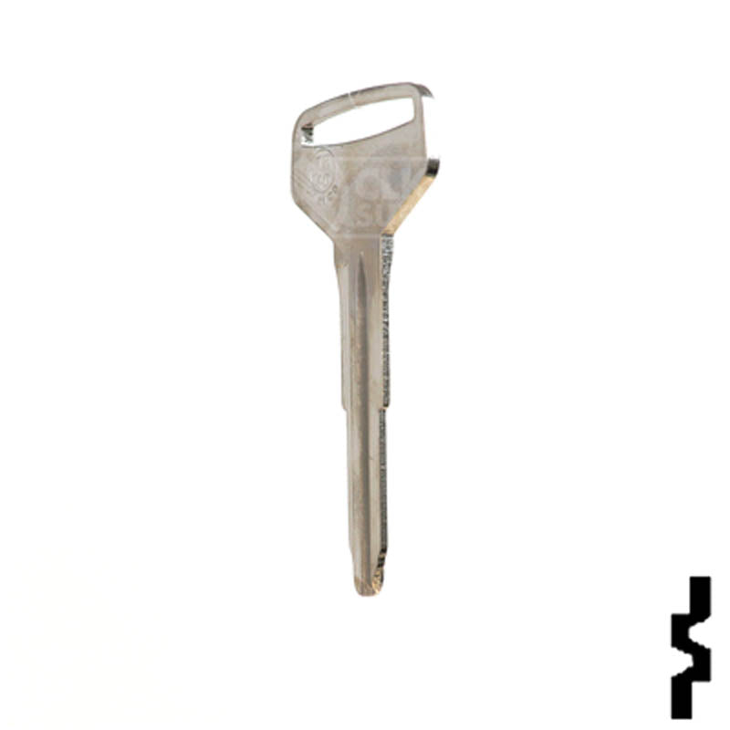 Uncut Key Blank | Toyota | Daihatsu | X174, TR40 Automotive Key JMA USA