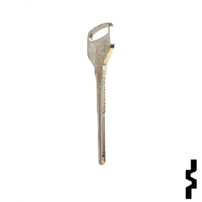 Uncut Key Blank | Toyota | Daihatsu | X174, TR40 Automotive Key JMA USA