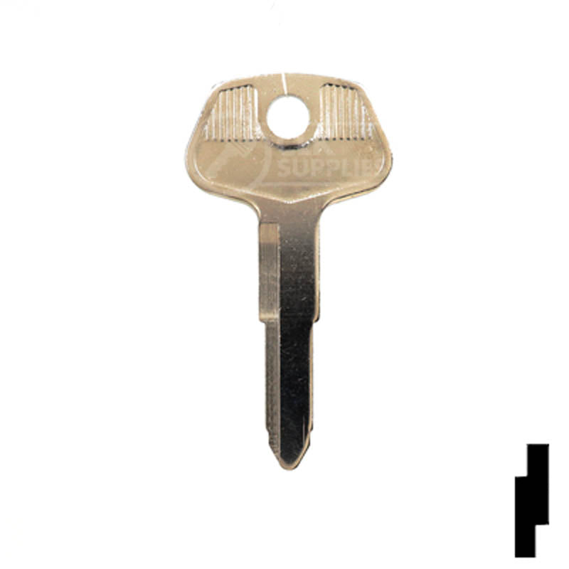 Uncut Key Blank | Toyota | T61C Automotive Key Ilco