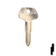 Uncut Key Blank | Toyota | T61C Automotive Key Ilco