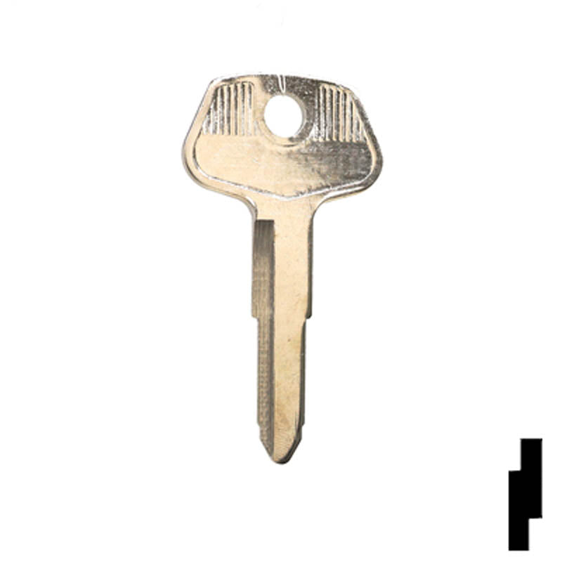 Uncut Key Blank | Toyota | T61C Automotive Key Ilco