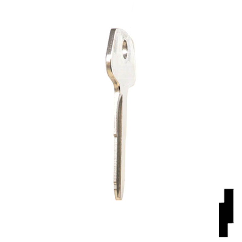 Uncut Key Blank | Toyota | T61C Automotive Key Ilco