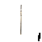 Uncut Key Blank | Toyota | T61C Automotive Key Ilco
