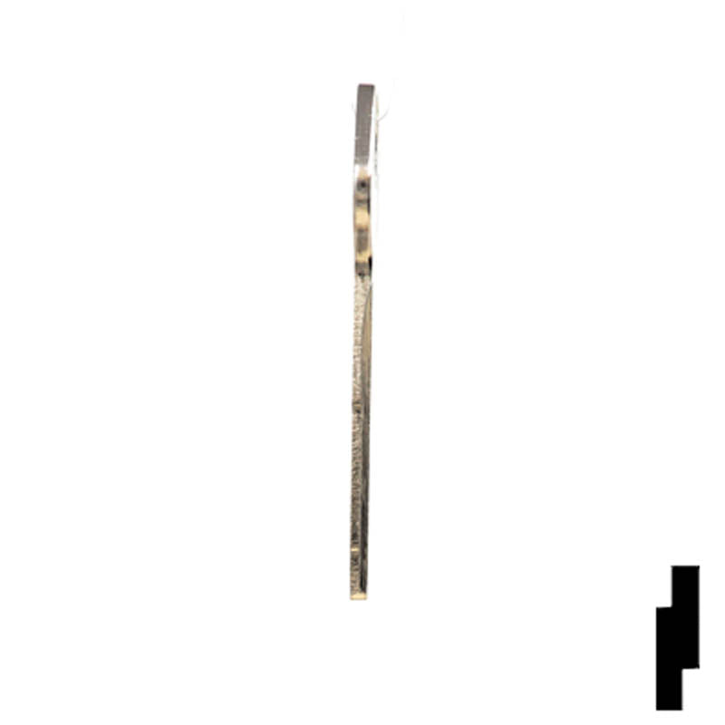 Uncut Key Blank | Toyota | T61C Automotive Key Ilco