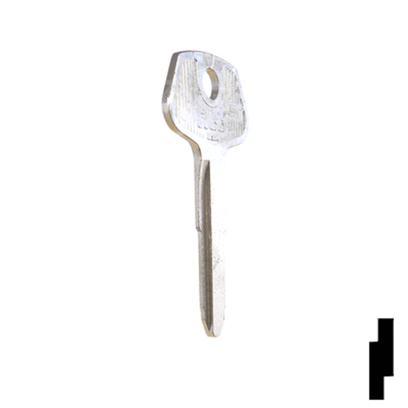 Uncut Key Blank | Toyota | T61C Automotive Key Ilco