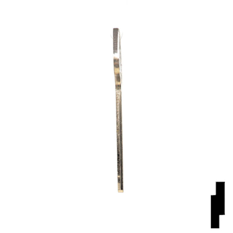 Uncut Key Blank | Toyota | T61C Automotive Key Ilco