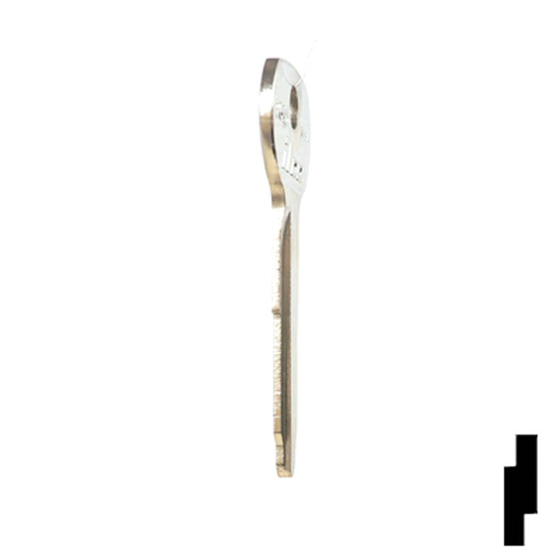 Uncut Key Blank | Toyota | T61D Automotive Key Ilco