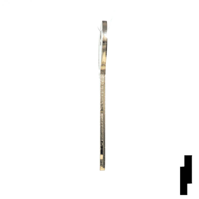 Uncut Key Blank | Toyota | T61D Automotive Key Ilco