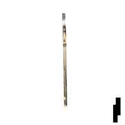 Uncut Key Blank | Toyota | T61D Automotive Key Ilco