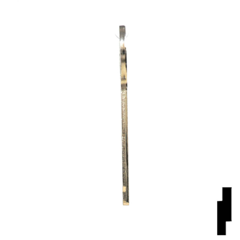 Uncut Key Blank | Toyota | T61D Automotive Key Ilco