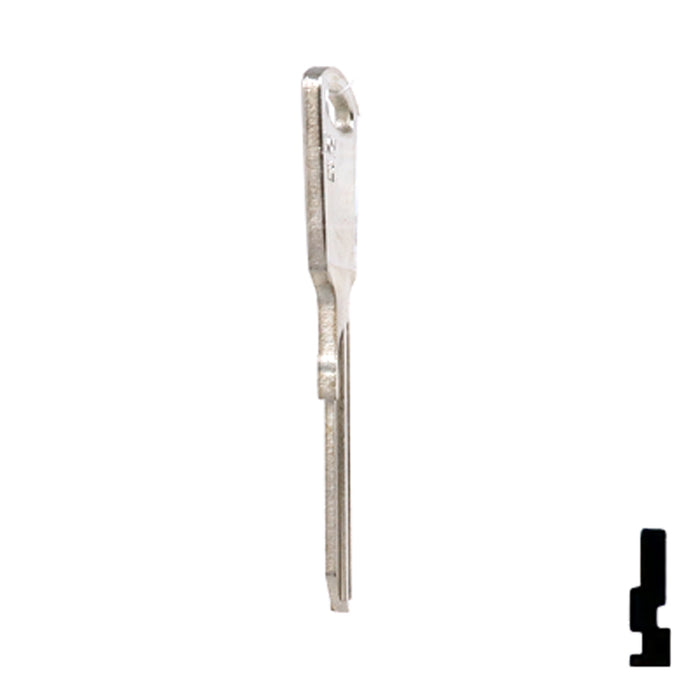 Uncut Key Blank | Toyota | TA12 Automotive Key Ilco