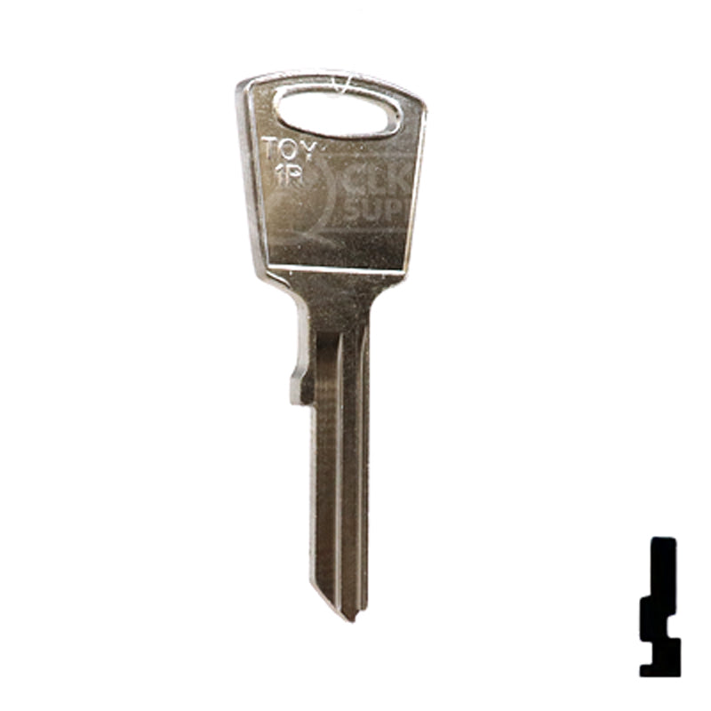 Uncut Key Blank | Toyota | TA12 Automotive Key Ilco