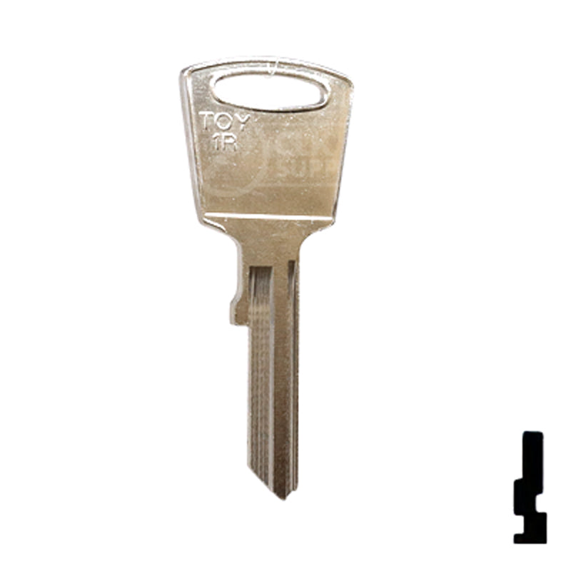 Uncut Key Blank | Toyota | TA12 Automotive Key Ilco