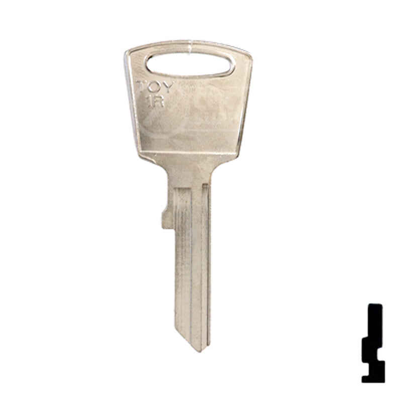 Uncut Key Blank | Toyota | TA12 Automotive Key Ilco