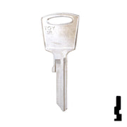 Uncut Key Blank | Toyota | TA12 Automotive Key Ilco