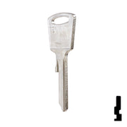 Uncut Key Blank | Toyota | TA12 Automotive Key Ilco