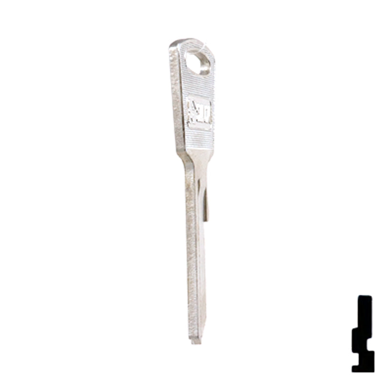 Uncut Key Blank | Toyota | TA12 Automotive Key Ilco