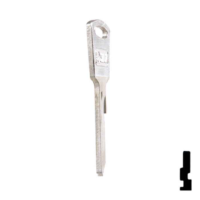 Uncut Key Blank | Toyota | TA12 Automotive Key Ilco