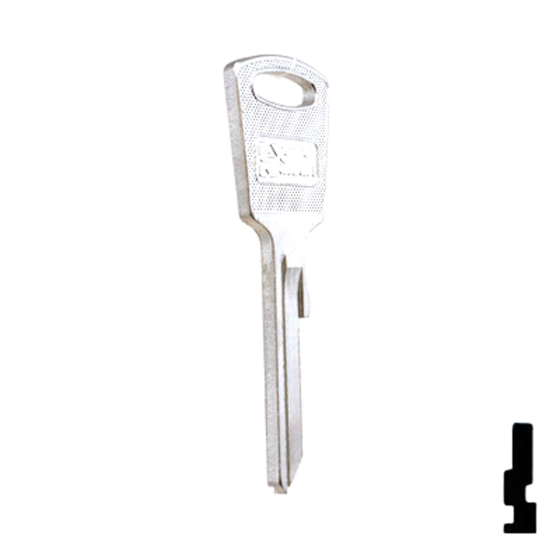 Uncut Key Blank | Toyota | TA12 Automotive Key Ilco