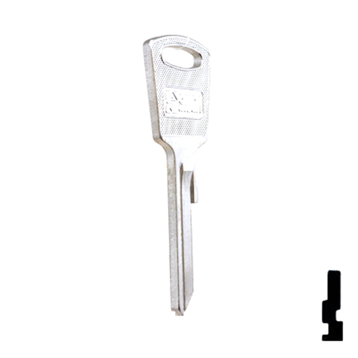 Uncut Key Blank | Toyota | TA12 Automotive Key Ilco