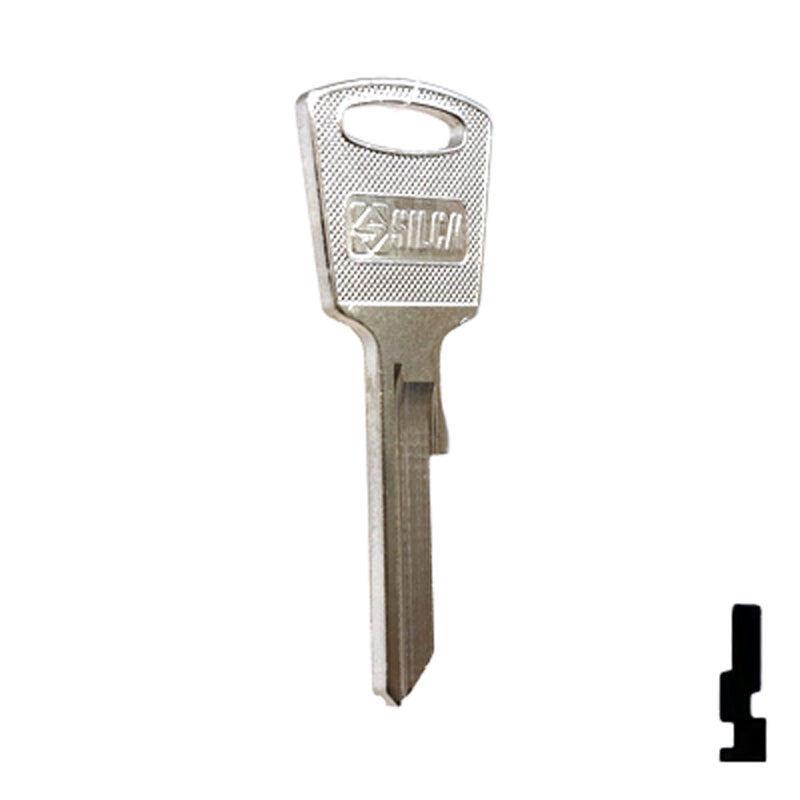 Uncut Key Blank | Toyota | TA12 Automotive Key Ilco