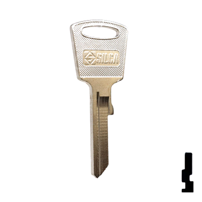 Uncut Key Blank | Toyota | TA12 Automotive Key Ilco