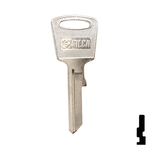 Uncut Key Blank | Toyota | TA12 Automotive Key Ilco