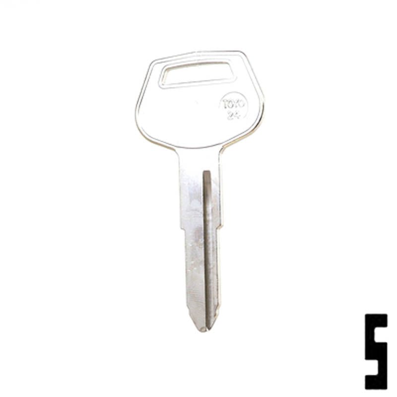 Uncut Key Blank | Toyota | TOYO-24 Automotive Key Ilco