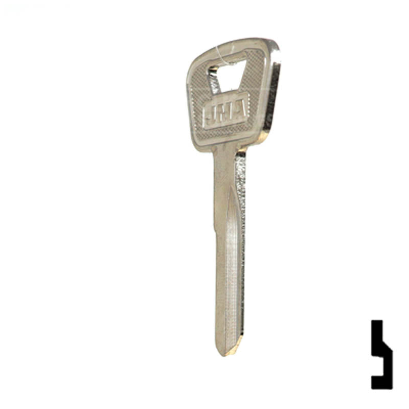 Uncut Key Blank | Toyota | TOYO-25, TA6 Automotive Key JMA USA