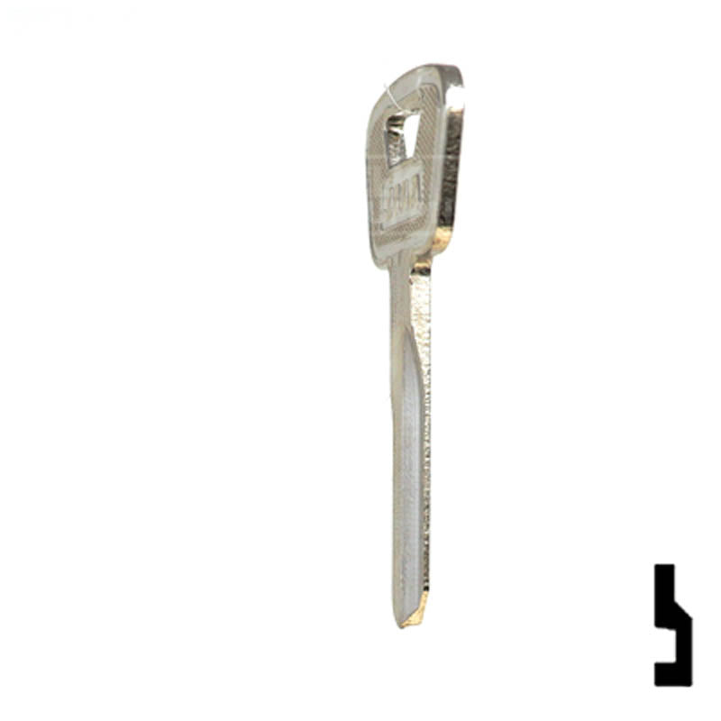 Uncut Key Blank | Toyota | TOYO-25, TA6 Automotive Key JMA USA