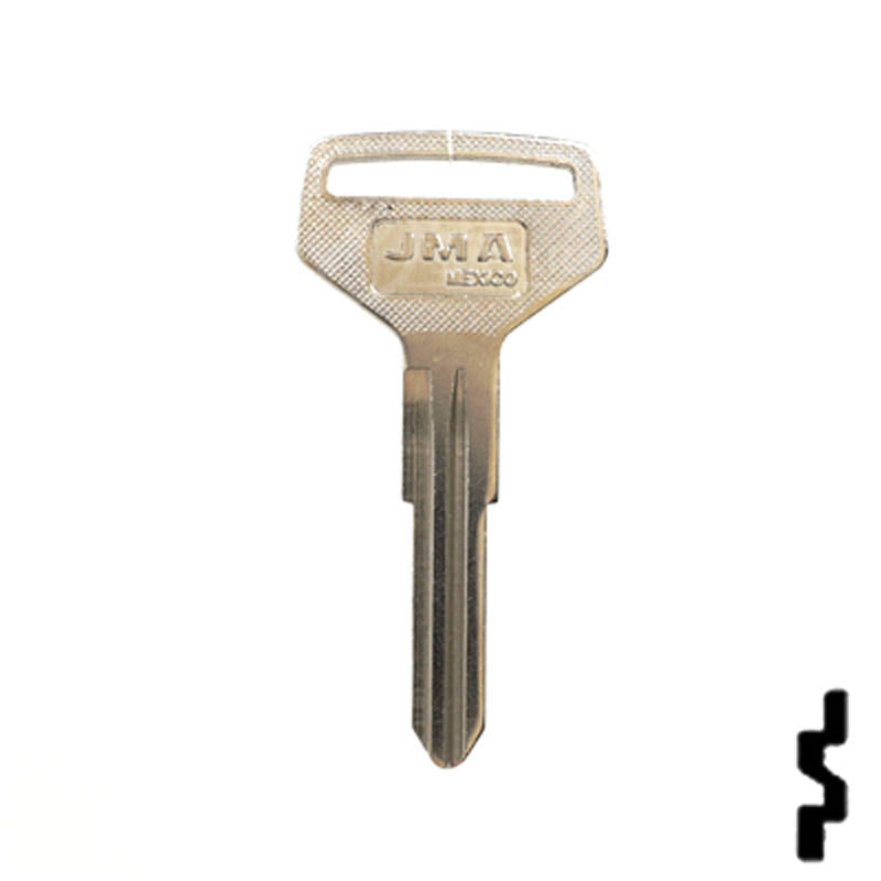 Uncut Key Blank | Toyota | TR25 Automotive Key JMA USA